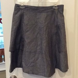 9-H15 S1CL denim skirt Anthropologie